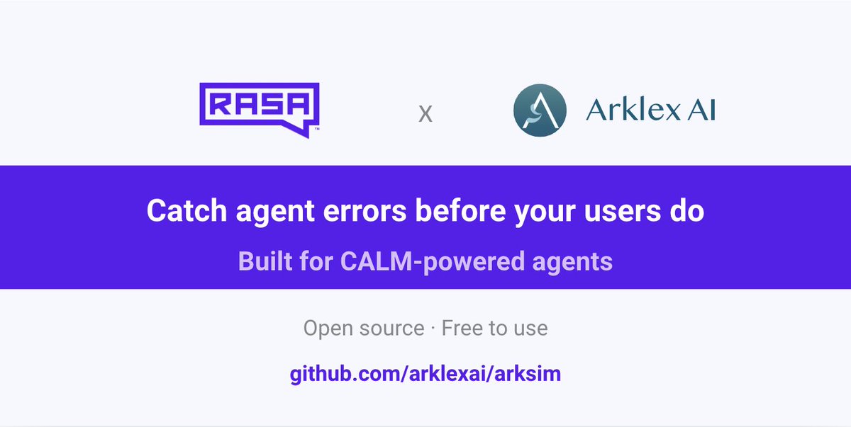 Arklex AI tweet media