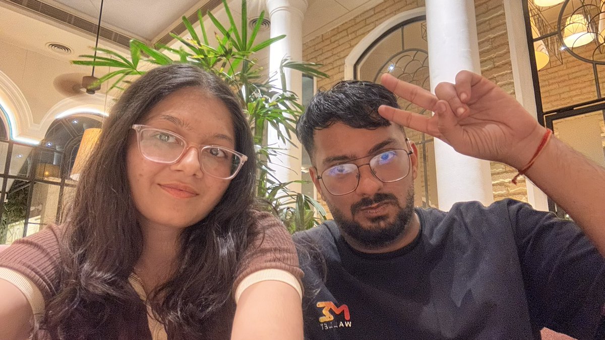 Been in Bangalore for last 24 hours and met some amazing folks so far! 🫡