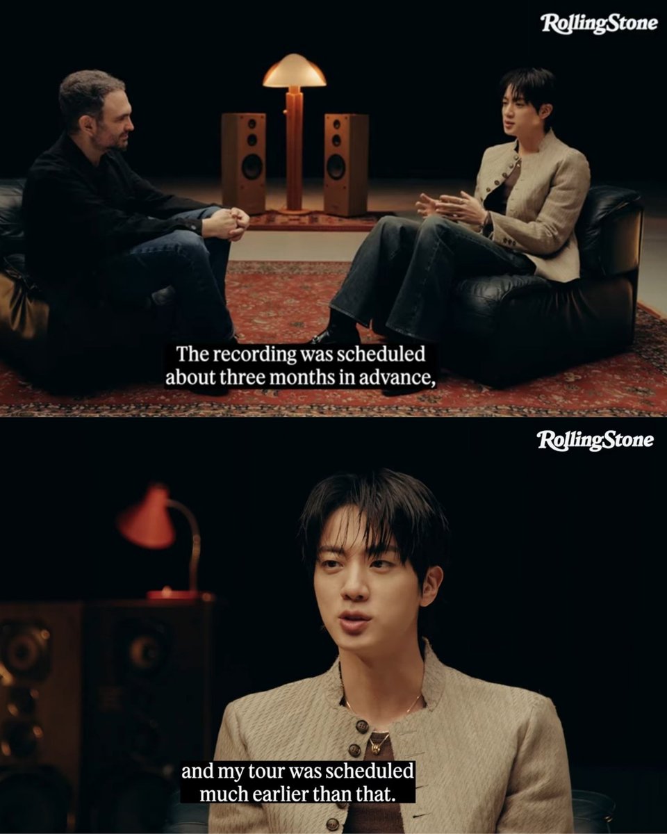 It makes sense now that Jin is constantly being interrupted by BTS6  during interviews, these evil men know what they did to Jin it was  wrong
