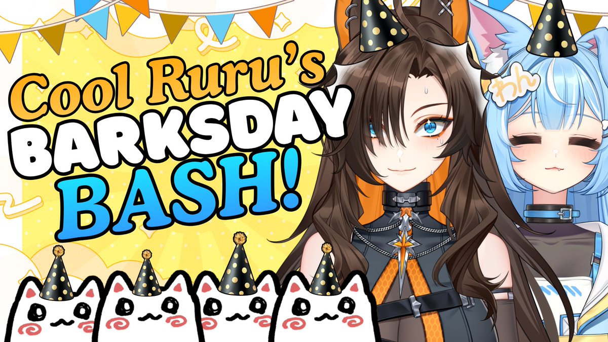 Nana & Ruru🐶🐶 | Duo Dog VTUBER tweet media