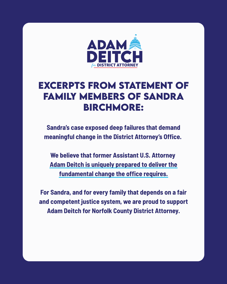 Adam Deitch for District Attorney tweet media
