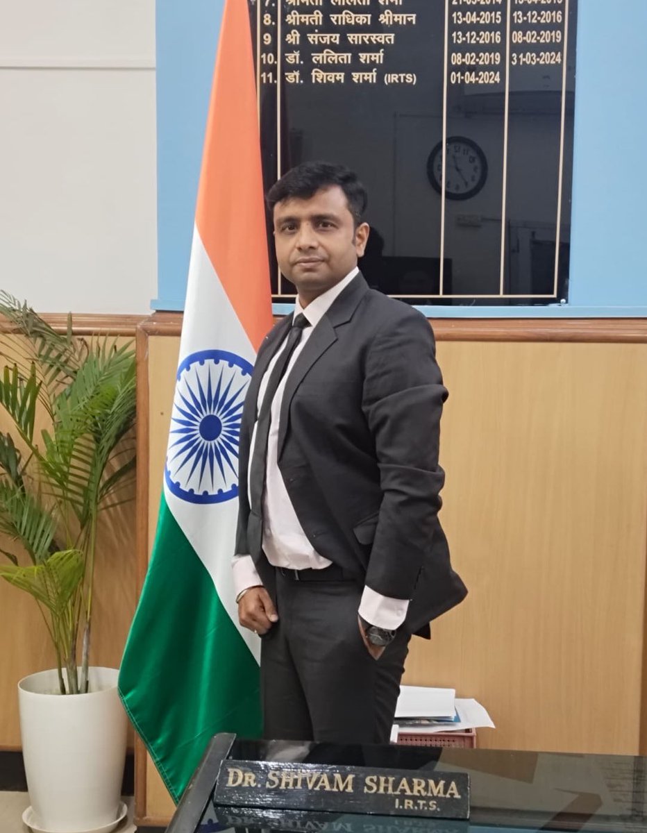 IRTSassociation's tweet photo. A letter of appreciation was received from Smt. Raksha Nikhil Khadse, Hon’ble Minister of State for Youth Affairs & Sports, regarding the impactful work of Dr. Shivam Sharma (IRTS). During his tenure as Regional Director of the Sports Authority of India (SAI) @SAI_Sonepat, he drove significant growth in Archery, Kabaddi, and Boxing.

Shri Sharma contributed significantly in organising the World Para Athletics Championships 2025 and multiple Khelo India Games.

Heartiest Greetings! 💐

#kheloindia #IRTS #UPSC #publicservice #indianrailways