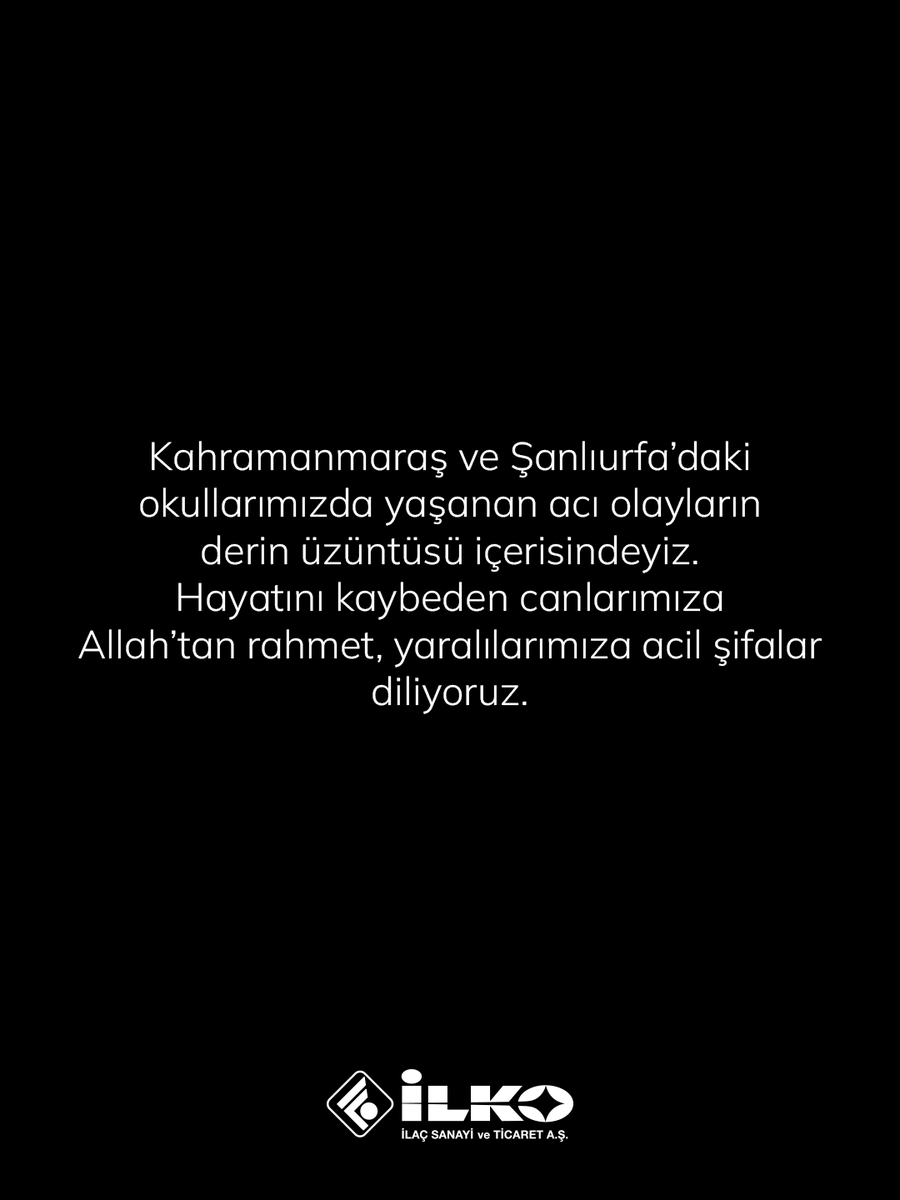 İLKO İLAÇ tweet media