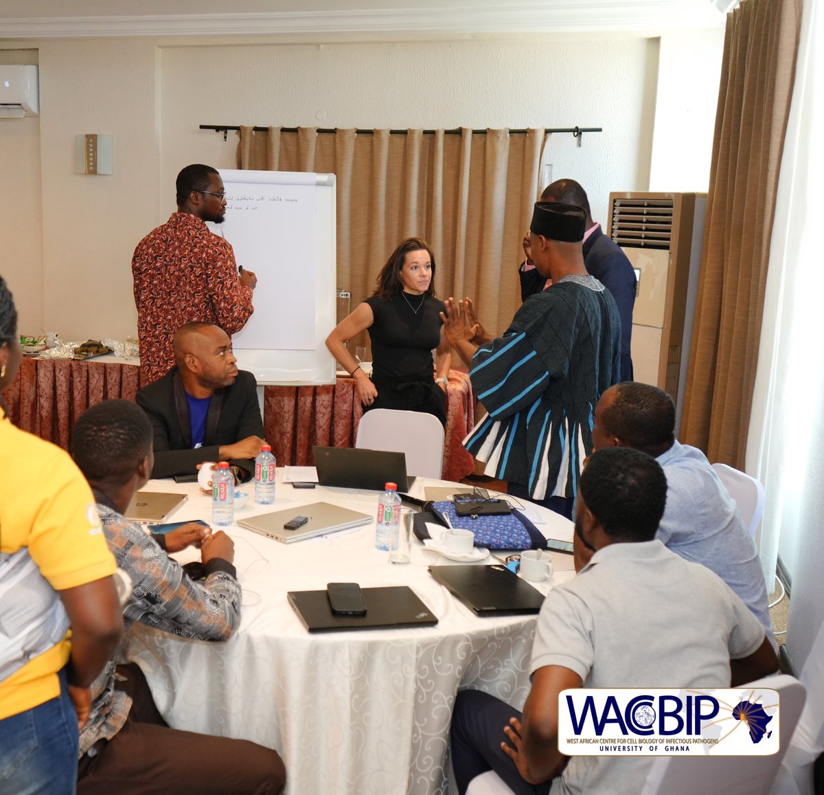 WACCBIP_UG's tweet image. Group work in session, Dr Natalie Melcher leads participants in analysing the Reveal platform through a SWOT exercise.

Key reflections are emerging around its strengths, weaknesses, opportunities, threats and how it can be applied in real work settings.

#GDRS #DigitalHealth