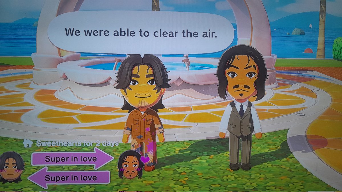ZarkArtist's tweet photo. I gave Ruben a rock, so he calmed down and apologized to Javier https://t.co/PyTTFenhjv