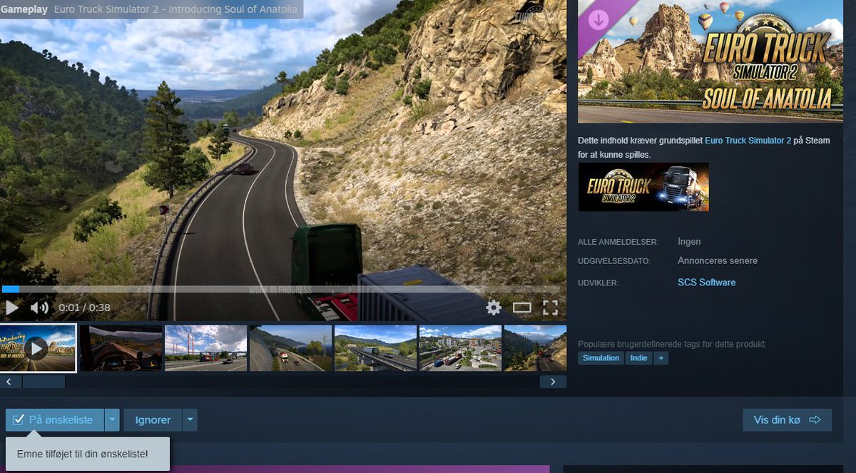 8lleftw's tweet photo. @SCSsoftware Huge win for Turkey, already added to wishlist! 🇹🇷❤️ https://t.co/SEpcaCbxbw