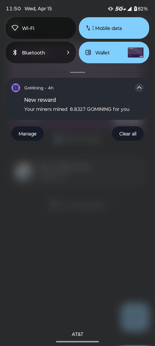 moonbase21421's tweet image. This is today's earnings from #Gomining 
Make another 8.8 tokens lowering the goal to max discount 🫪. #Mining