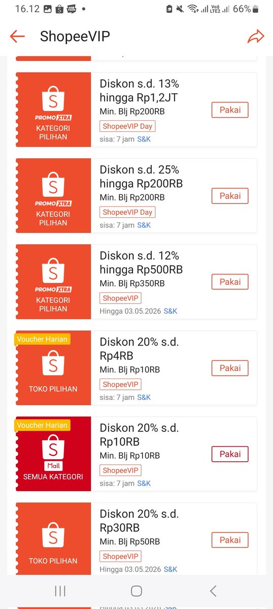 sjhpodongily's tweet photo. open jasa co shopee vip ‼️
(voucher: free ongkir, shopee food, disc harga)

💸 fee 500p (max 3 toko/fo)
🍊 add disc fee 1k-2k/voc ya
🏡 alamat pembeli (privasi aman 100%)

bisa dm after mention "@" atau https://t.co/Ra5viWHpKg klo maw ceki dulu!<3

#zonauang #zonajajan #shopeevip https://t.co/6PeQIYZxJ4