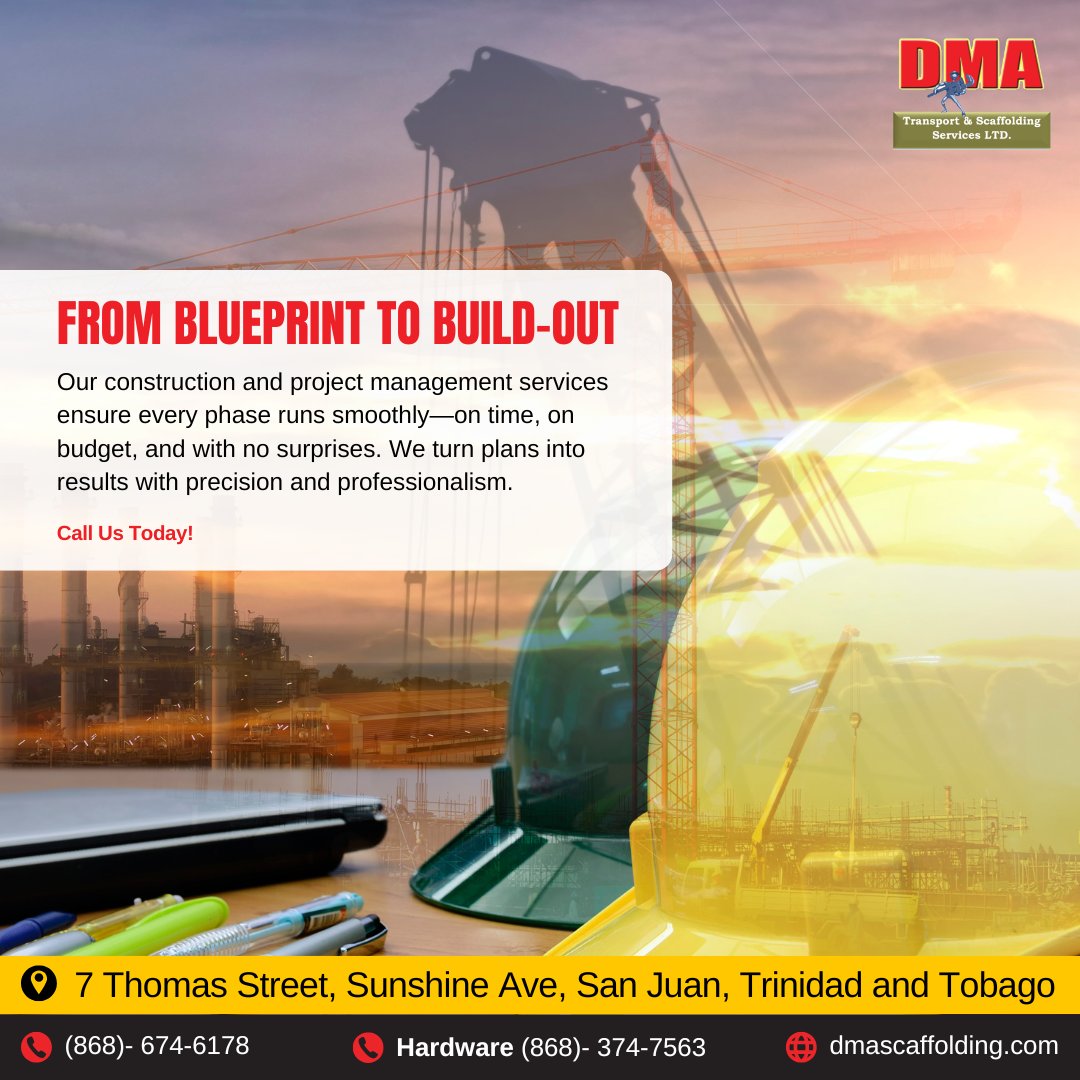DMA Transport and Scaffolding Services LTD. tweet media