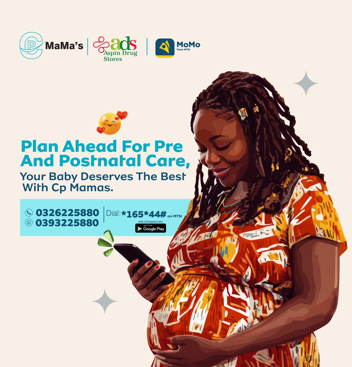 clinicPesa's tweet photo. Delivery day should bring joy not financial stress.
Prepare today by investing with clinicPesa MaMas.
#SafeChildBirth https://t.co/b0qIgfLHV8