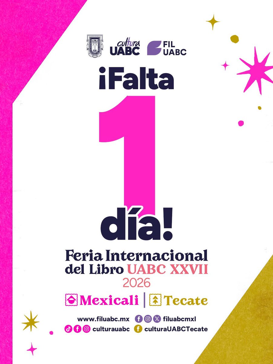 Feria Internacional del Libro UABC tweet media