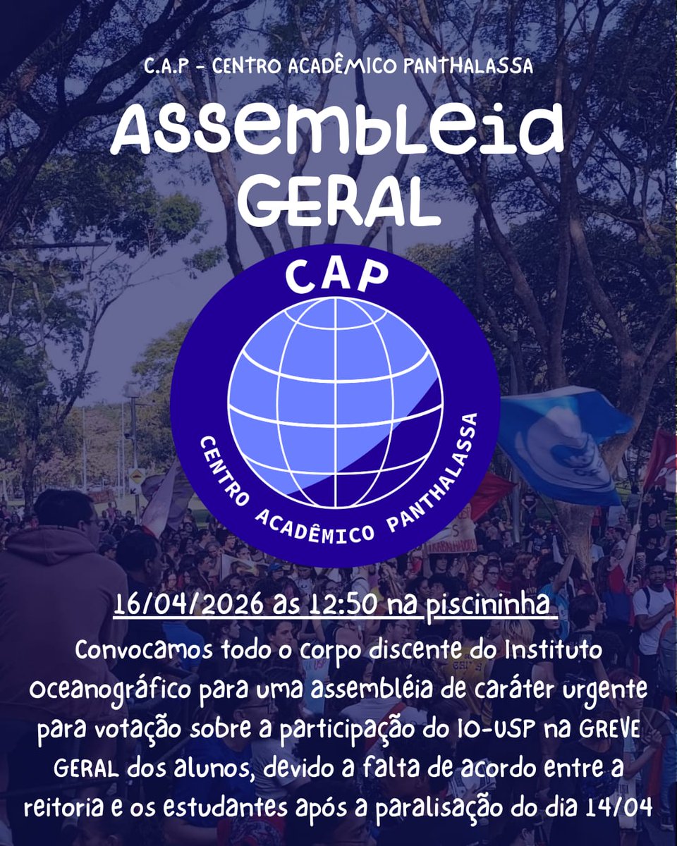 Centro Acadêmico Panthalassa tweet media