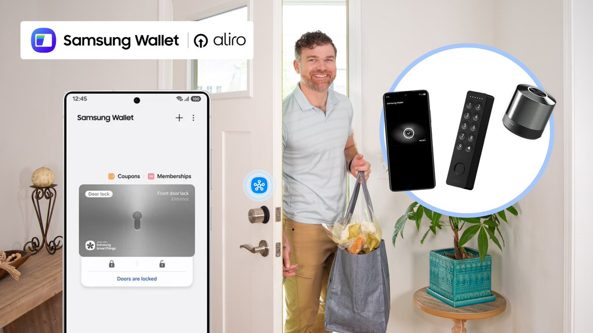SmartThings tweet media