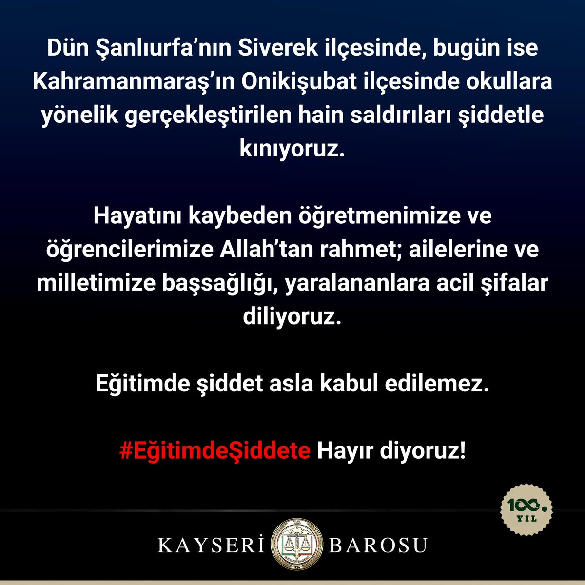 kayseri_barosu's tweet photo. https://t.co/Qvp6730J52