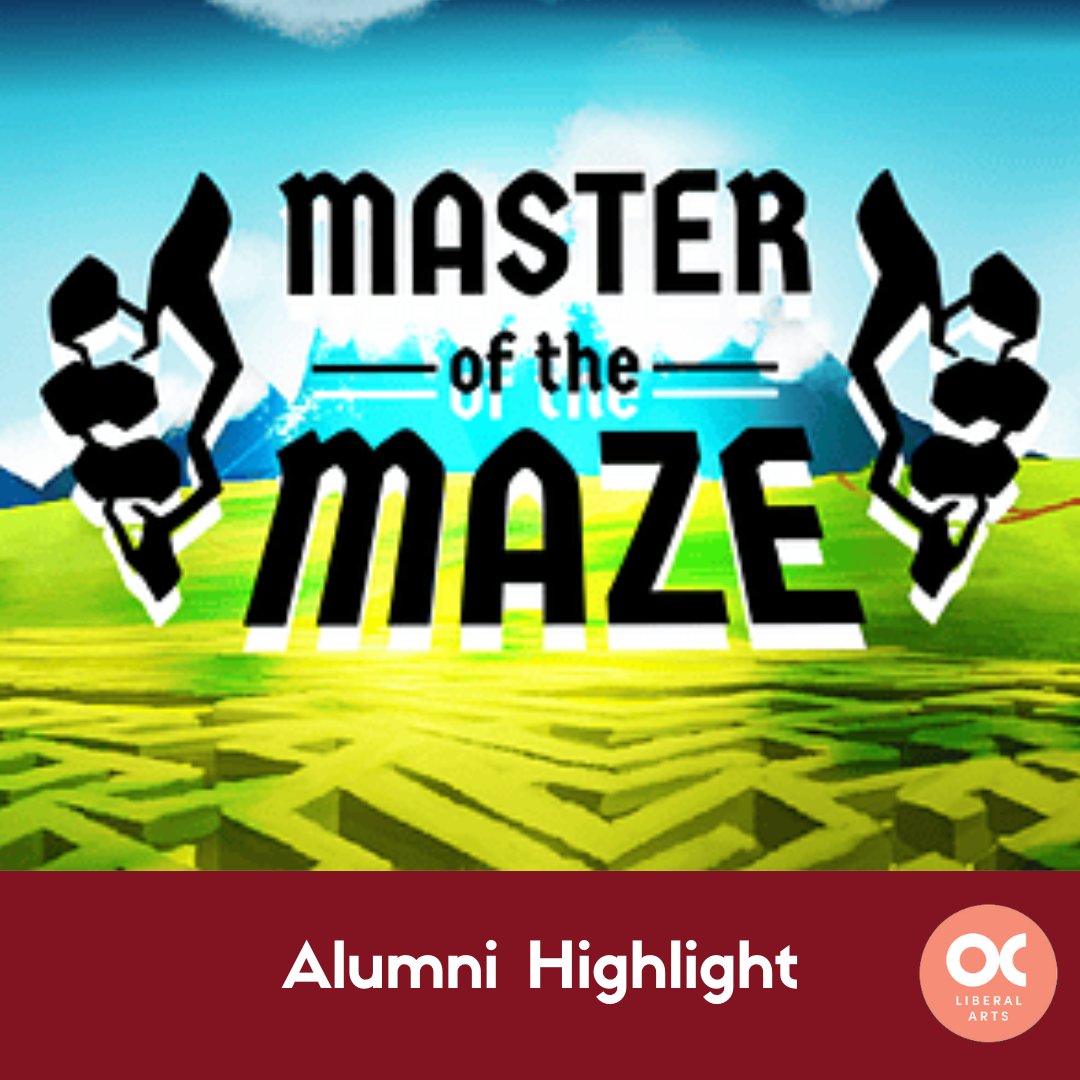 OC_CoLA's tweet photo. “Master of the Maze,” the debut game from OC alumni-based studio Endeavorous Games, is now available on Steam! The studio was founded by CoLA grads Allen Rader, Michaela Hayen, and COE alums Ryan Gentzler, &amp; Daniel Maher. Way to go! Learn more: https://t.co/C0MG3BJm6z https://t.co/FnQI9S0yMP