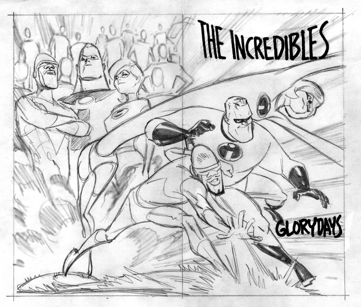 #TheIncredibles nnused cover concepts for #BoomStudio