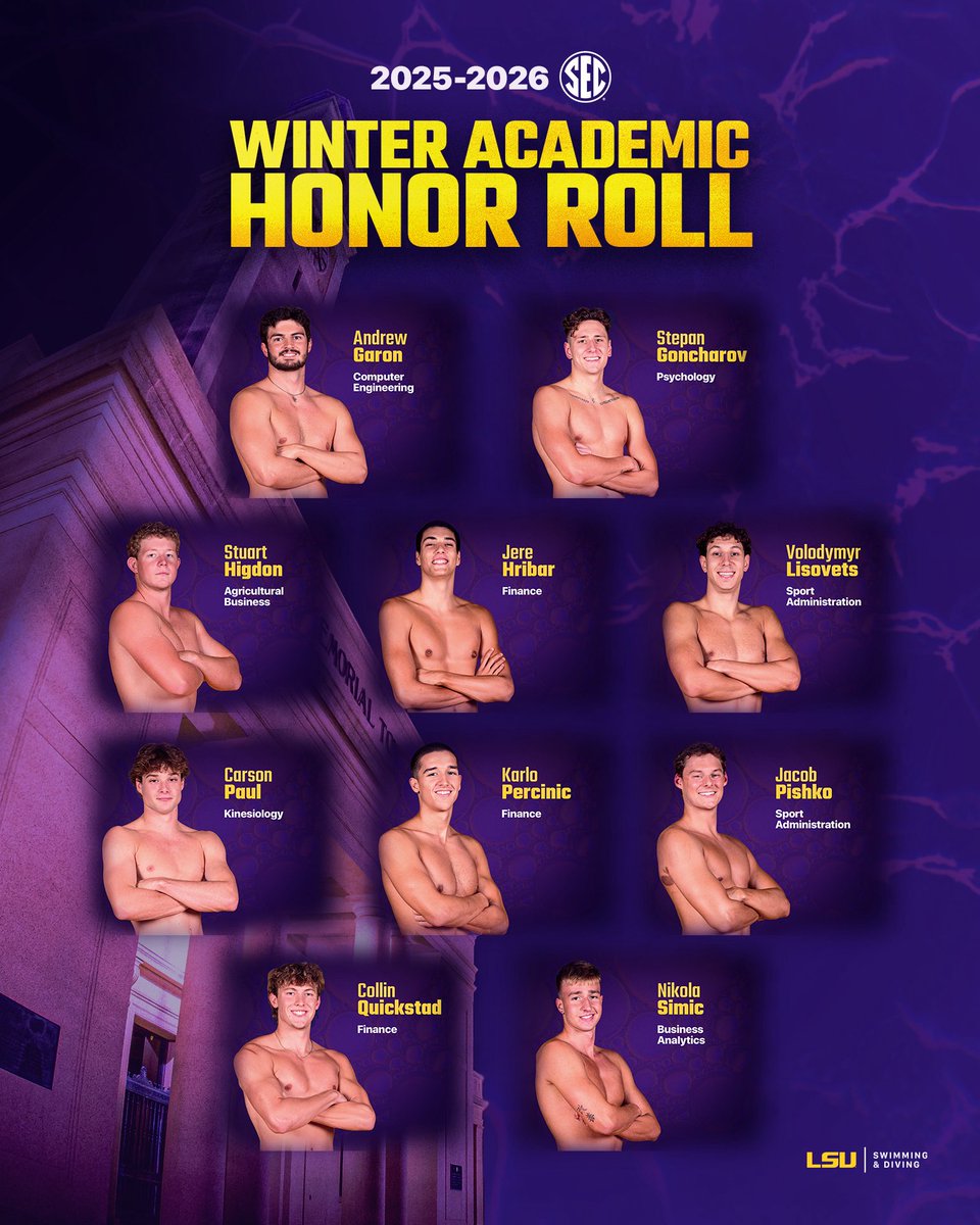 LSU Swimming & Diving tweet media