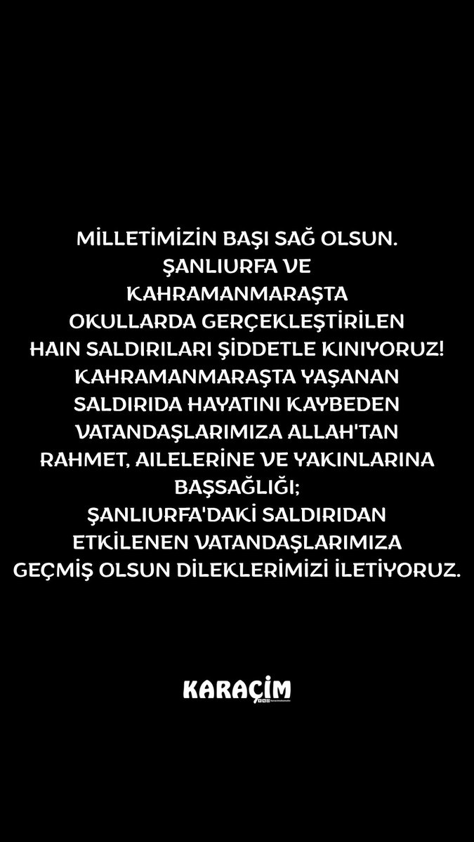Fırat Karaçim (@karacim) on Twitter photo 