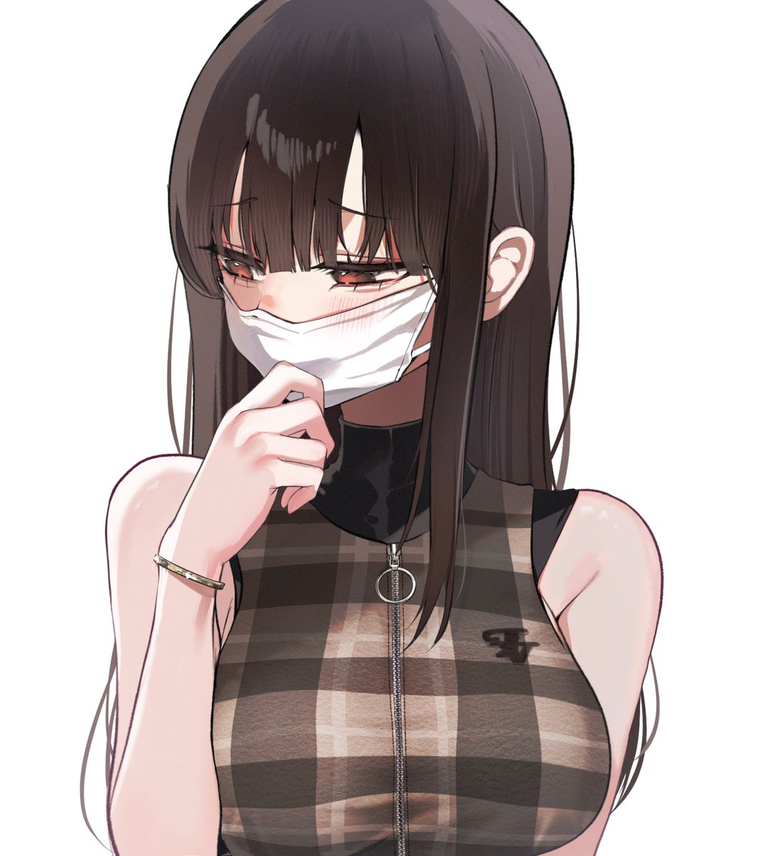 3層プリーツマスク 