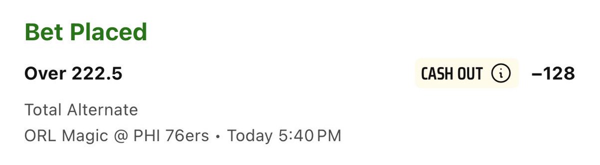 DreamsBets's tweet photo. $100 to $10,000 NBA Challenge 👑
 
Step 1 : 76ers O222.5 -128 

$100 > $175 ✅
$175 > $311

❤️ If Tailing https://t.co/xTqs5FjboE