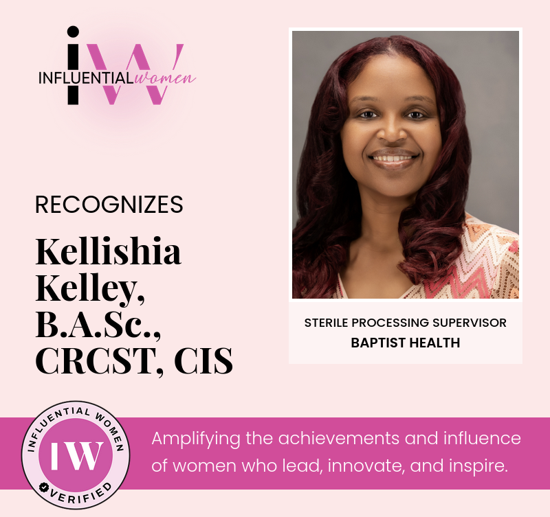 Influential_Wom's tweet image. ✨ Influential Women Spotlight: Kellishia Kelley ✨

Healthcare leader with 20+ years in sterile processing, driving patient safety, team development, and operational excellence.

Spotlight: influentialwomen.com/connect/kellis…

#WomenInHealthcare #SterileProcessing #PatientSafety #Leadership