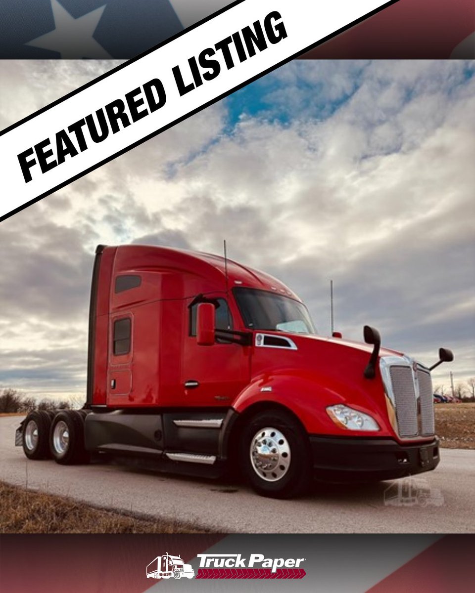 truckpaper's tweet image. TRUCK PAPER FEATURED LISTING 🚛

We have 50 units of these 2022 Kenworth T680 sleeper trucks available! Each features a 450 HP Cummins X15, automatic transmission, and a 76-inch raised roof double bunk. 🛣️

🔗➡️ ow.ly/pmbm50YIVSw 

#TruckPaper #Kenworth #T680