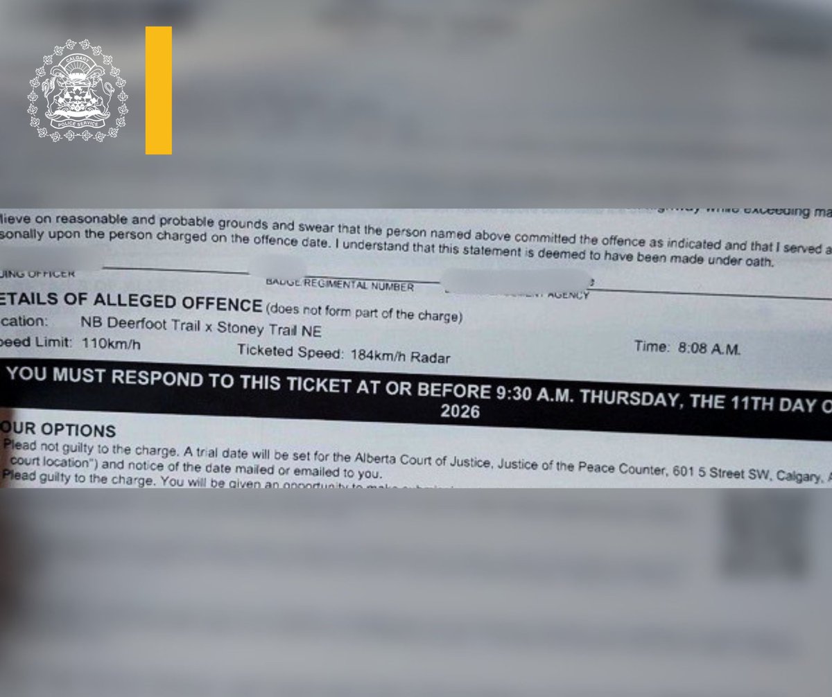 Calgary Police tweet media