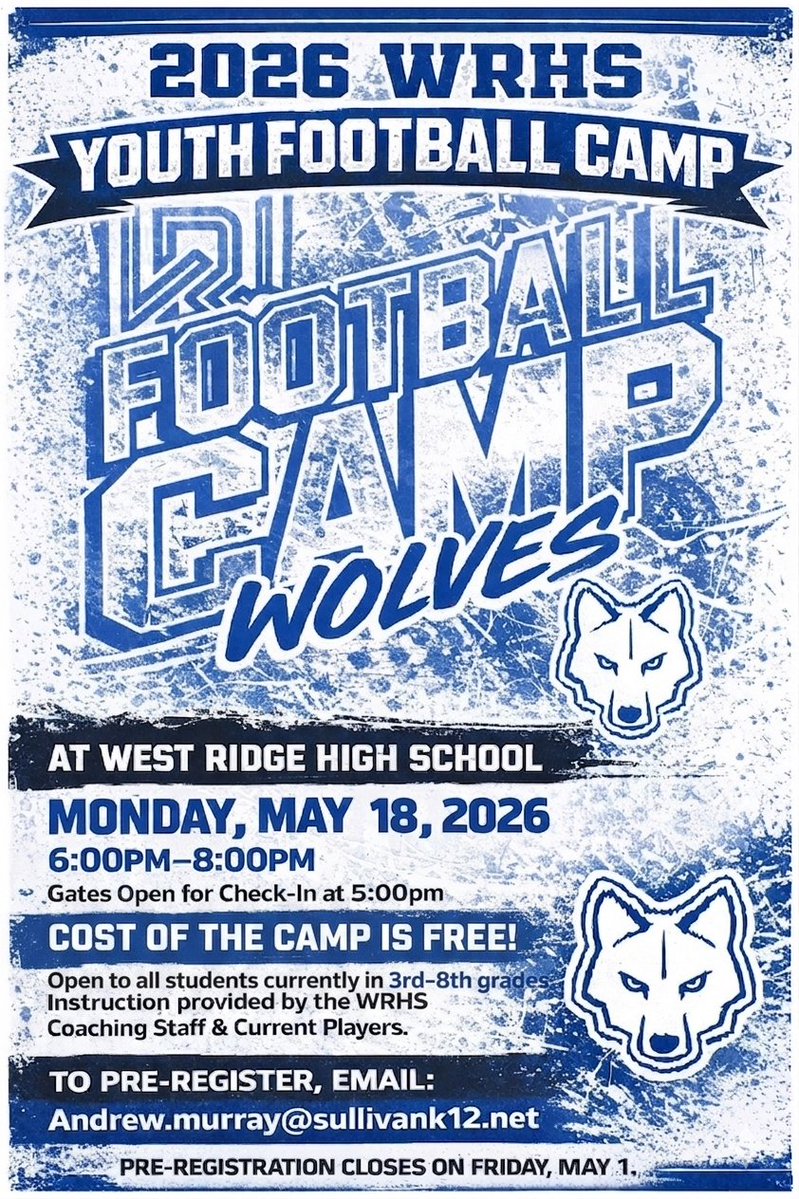 West Ridge High School Football tweet media