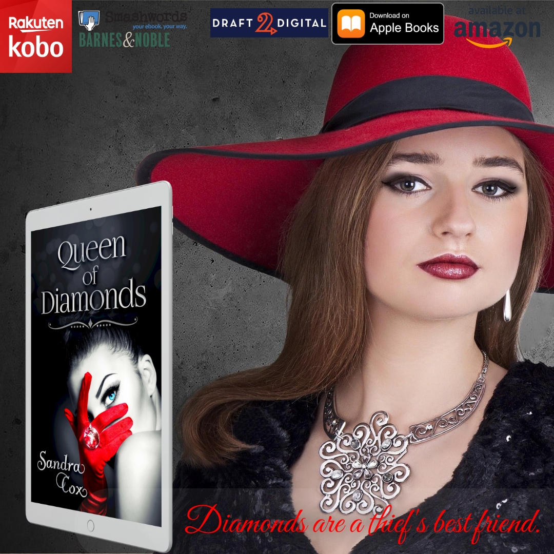 Sandra_Cox's tweet image. QUEEN OF DIAMONDS
DIAMONDS ARE A THIEF’S BEST FRIEND.
Queen of Diamonds  amazon.com/Queen-Diamonds…
books2read.com/u/4N5ELG#WideD…
#RomanticSuspense #CatBurglar #Thief