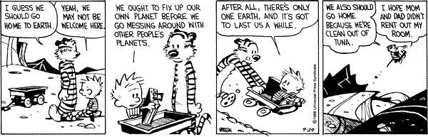 Calvin and Hobbes Daily tweet media
