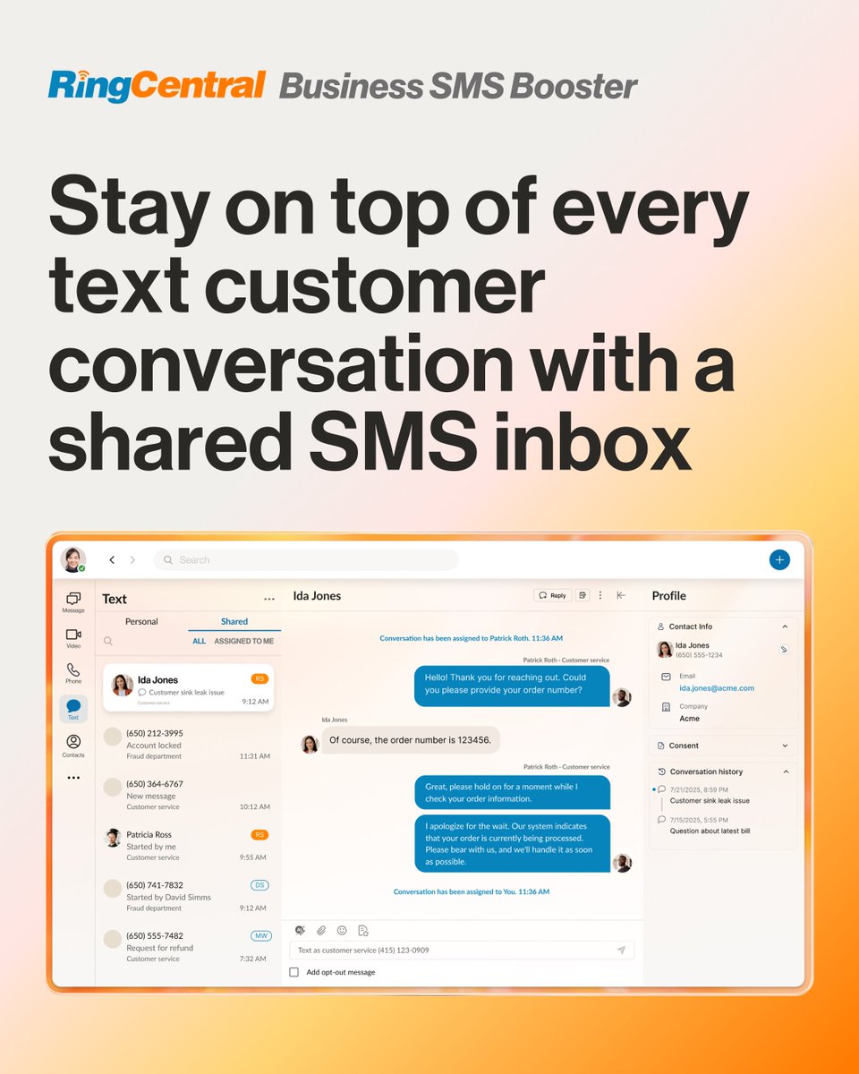 RingCentral tweet media