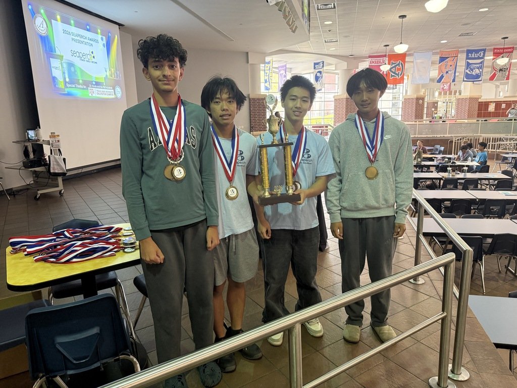 AlvinISD's tweet image. The SCHS SeaPerch team secured the title of Overall Regional Winner Regional SeaPerch Competition to advance to the International Challenge in May! 

Congratulations to team members Jason Cao, Faris Ismail, Kaleb Wu, Joon Kaown, Sahil Shah, and Lucas Nguyen! #FinsUp