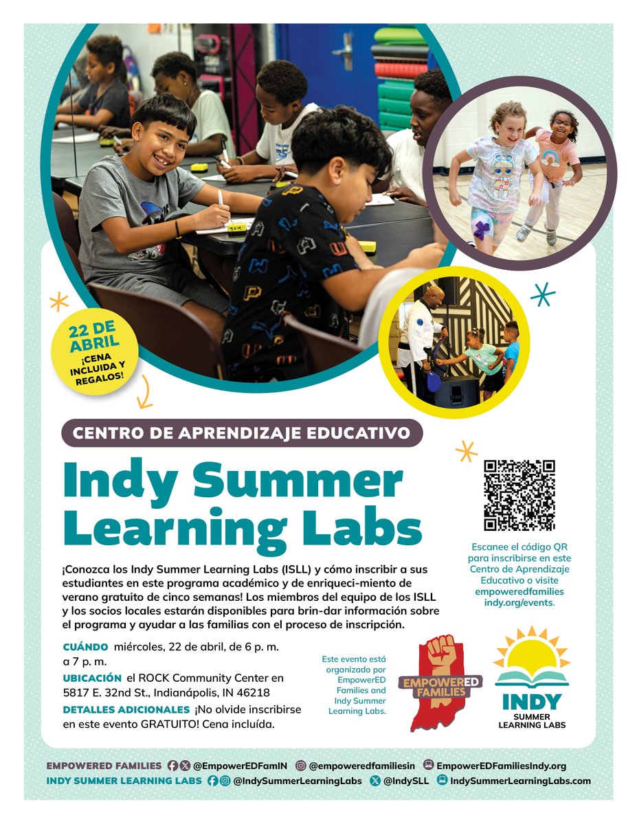 Indy Summer Learning Labs tweet media