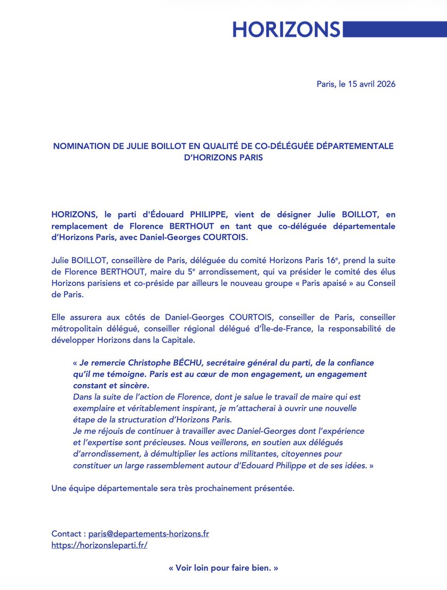 Horizons Paris tweet media