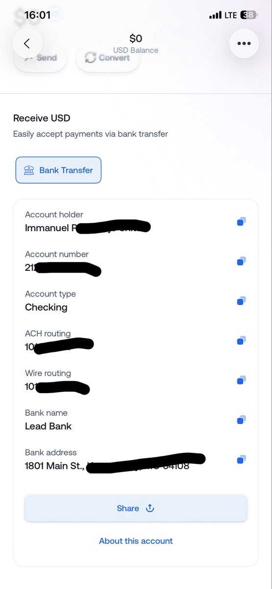 Just found about Grey you can literally create a dollar account there for free unlike Accrue you would have to pay $3. So i guess we move to Grey that would be better in receiving our payout funds. Accrue also got some strict security measures in receiving funds from the US