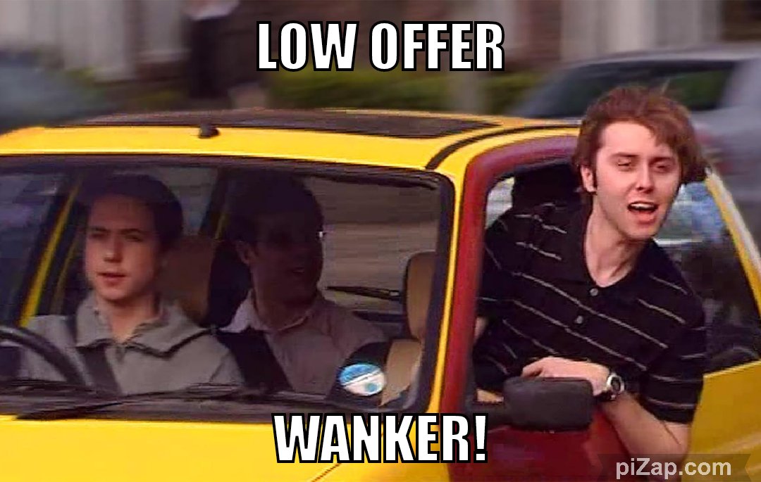 Trekkygeek's tweet image. #TheChase
What an absolute knobber, seat one.