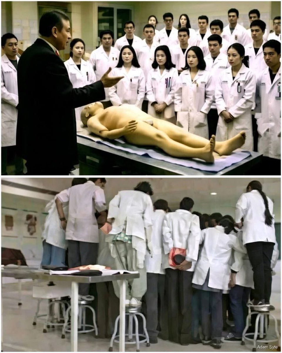 Some first-year medical students were attending their first Anatomy class. They gathered around a table where a real dead body had been placed for study.

The professor began the class by telling them that every good doctor must have two important qualities.

“The first,” he