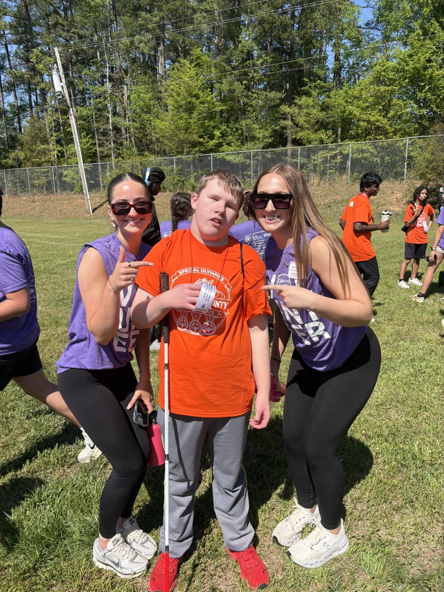 TimOrtscheid's tweet photo. Athletes helping athletes!
That time of year again, Special Olympics!
@KenzieOrtscheid and her team having a blast! https://t.co/YYPpmDHrE2