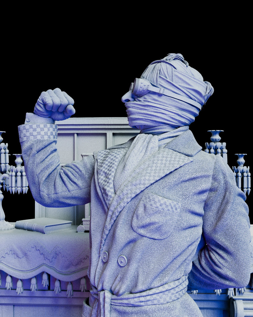 crminis's tweet image. Unleash cinematic horror on your shelf with Wicked's The Invisible Man Figure Kit! Masterfully sculpted with alternate heads &amp;amp; hands, it's the ultimate tribute to a classic. Grab your piece of history now for just $99.99! #UniversalMonsters #Film shortlink.store/evrbvdqk0ema