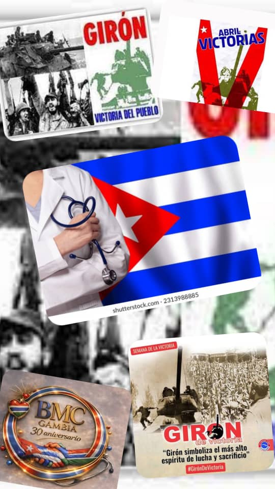 Fidel Castro proclamó el carácter socialista de la Revolución el 16 de abril de 1961, justo antes de Invasión de Playa Girón, defendiéndola como símbolo de firmeza, dignidad y heroísmo del pueblo.
#CubaViveEnSuHistoría 
#CubaEstáFirme 
<a href="/BasseBmc/">Bmc Basse Gambia</a>