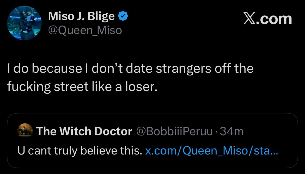 Miso J. Blige tweet media