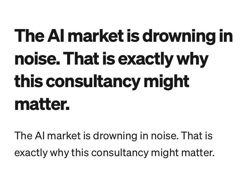 DigitalClarity's tweet photo. When every company claims to be AI-powered, the real edge belongs to the ones who understand what AI cannot do.

https://t.co/DX69mqvjDh

#DBMM $DBMM #otc #ai #b2b #gtm #digitalclarity https://t.co/yrF6xTMwYs