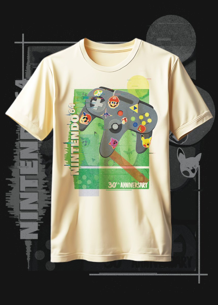 War of the Worlds - R2
Nintendo 64 shirt concept
#LV7K