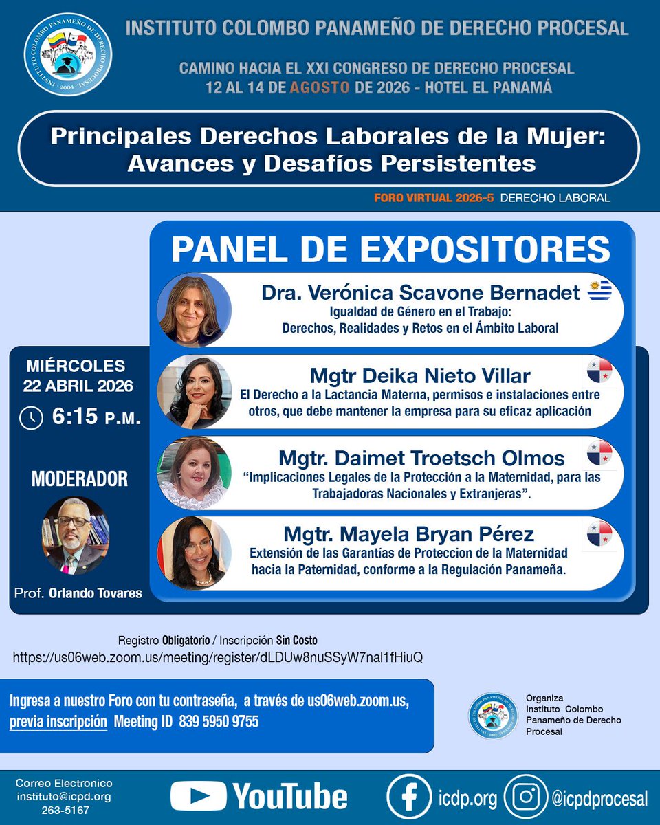 ICP Derecho Procesal tweet media