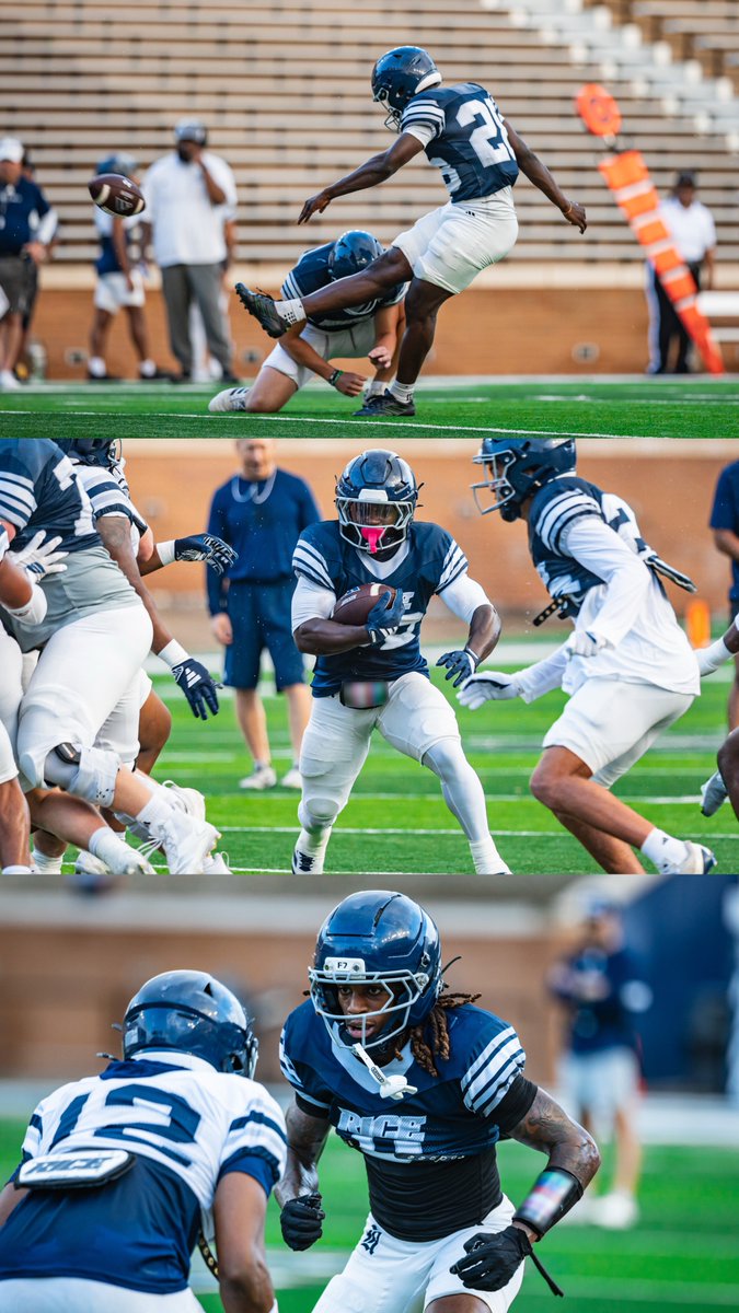 RiceFootball's tweet image. 📸 Spring Showcase Frames

#WE