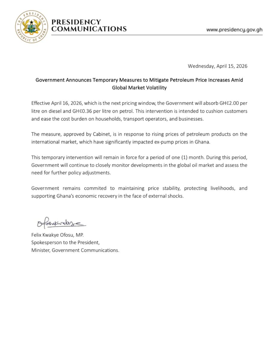 Felix Kwakye Ofosu tweet media