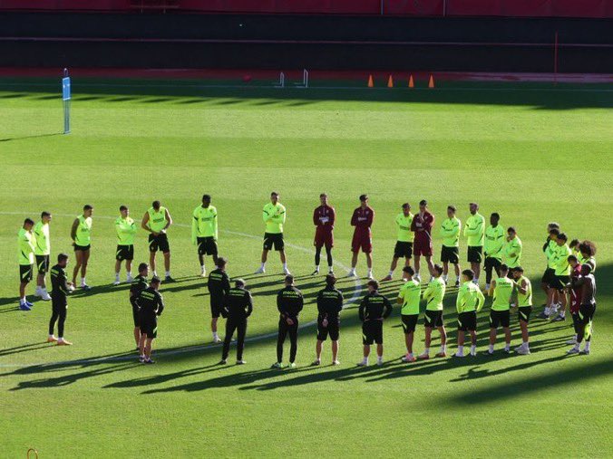 El Domingo es una final, hay q comerse al Malaga y reivindicarse del ridículo en el Meadero.

Vamos a x todas, todos a una
