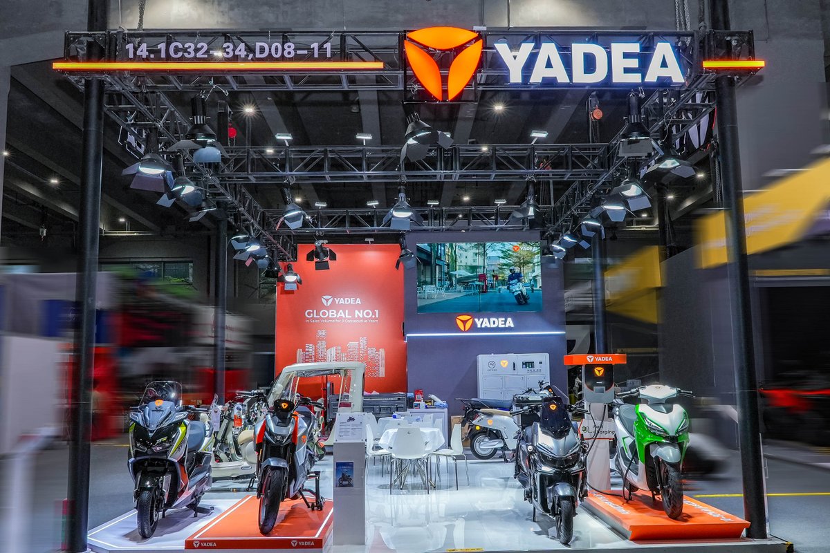 Yadea Global tweet media