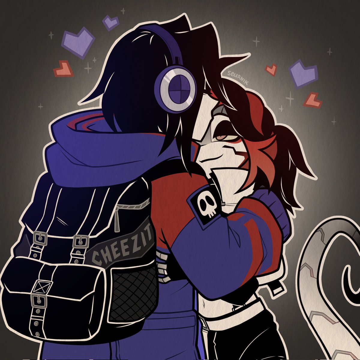 seurnik_room's tweet image. -`,☆Commission💙❤️

#tcoaal #oc #digitalart