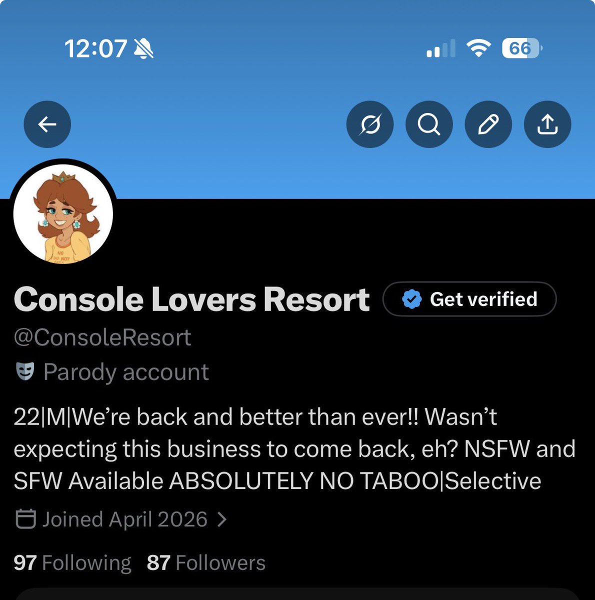 Console Lovers Resort tweet media